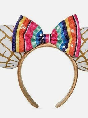 Disney parks Minnie Ears Headband - Pan Dulce Mexico Epcot Mexican Sweet Bread